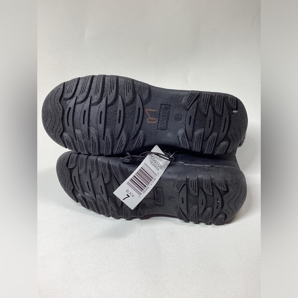 Khombu‎ Addison Black Faux Fur Lined Side  All Weather Boots Women's Size 7 - Picture 8 of 10